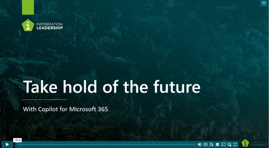 Take hold of the future