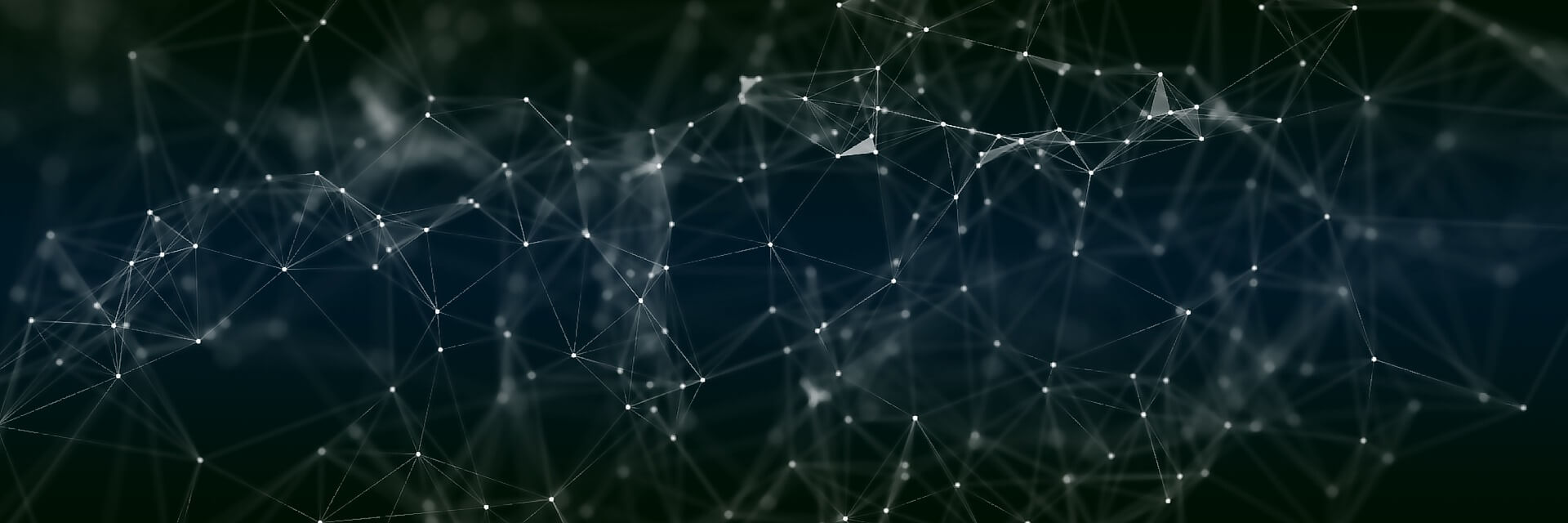 news - Bright interlinked nodes on a dark background, representing Microsoft AI and automatic metadata