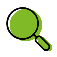 magnifying glass green shadow v2