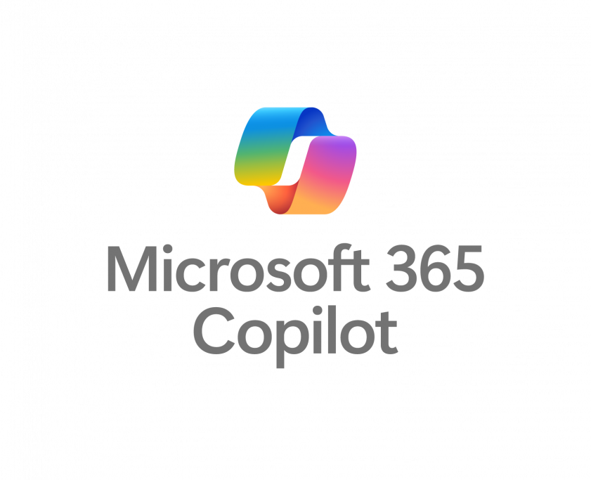 Microsoft365 Copilot logo lockup vert fc gray 841x683