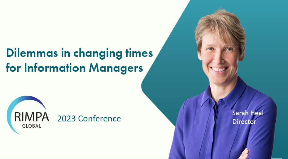 RIMPA Dilemmas in changing times for info mgrs thumb