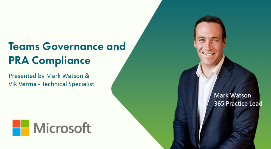 Teams governance and PRA compliance webiinar thumb