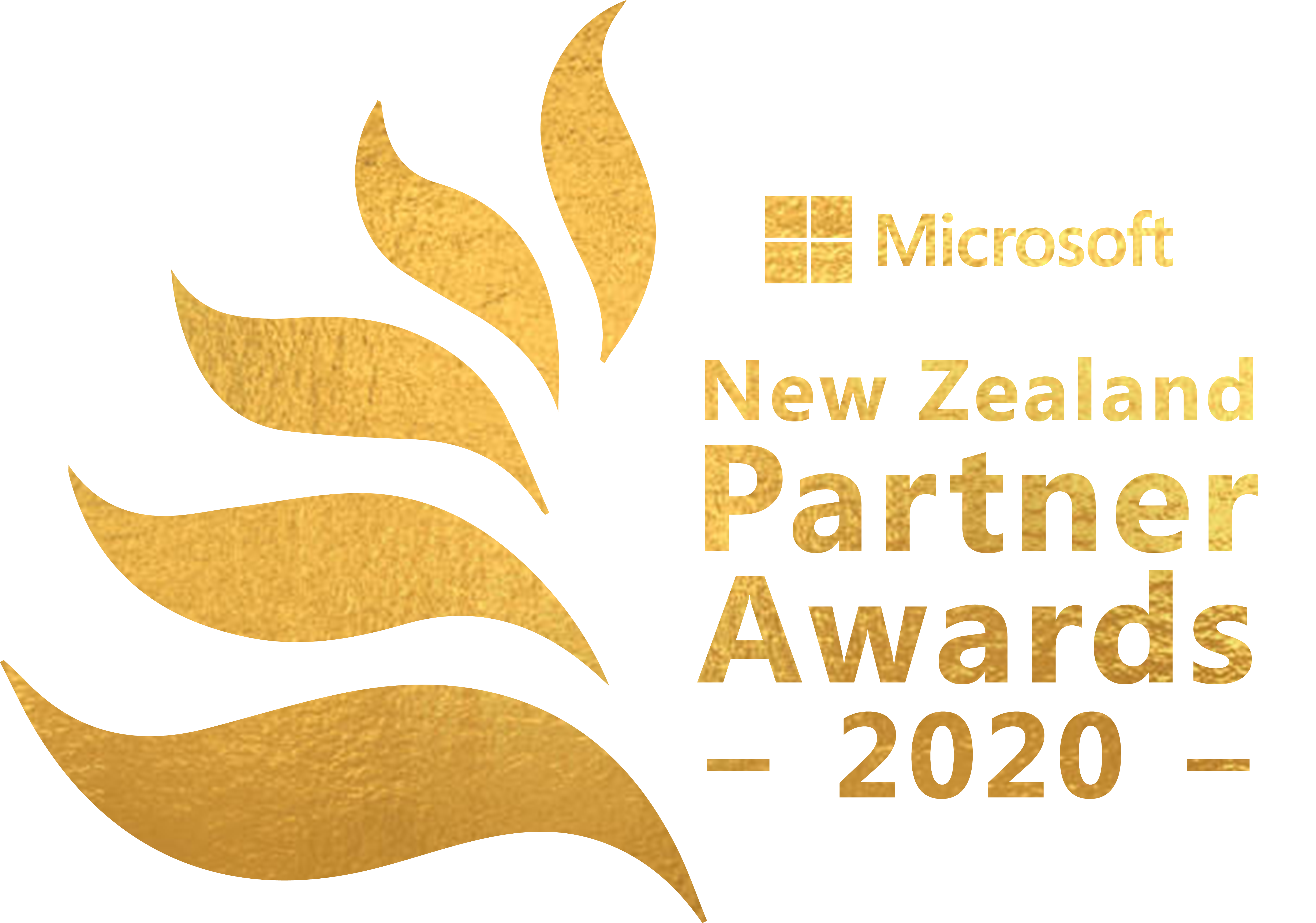 MS Partner Award logo gold